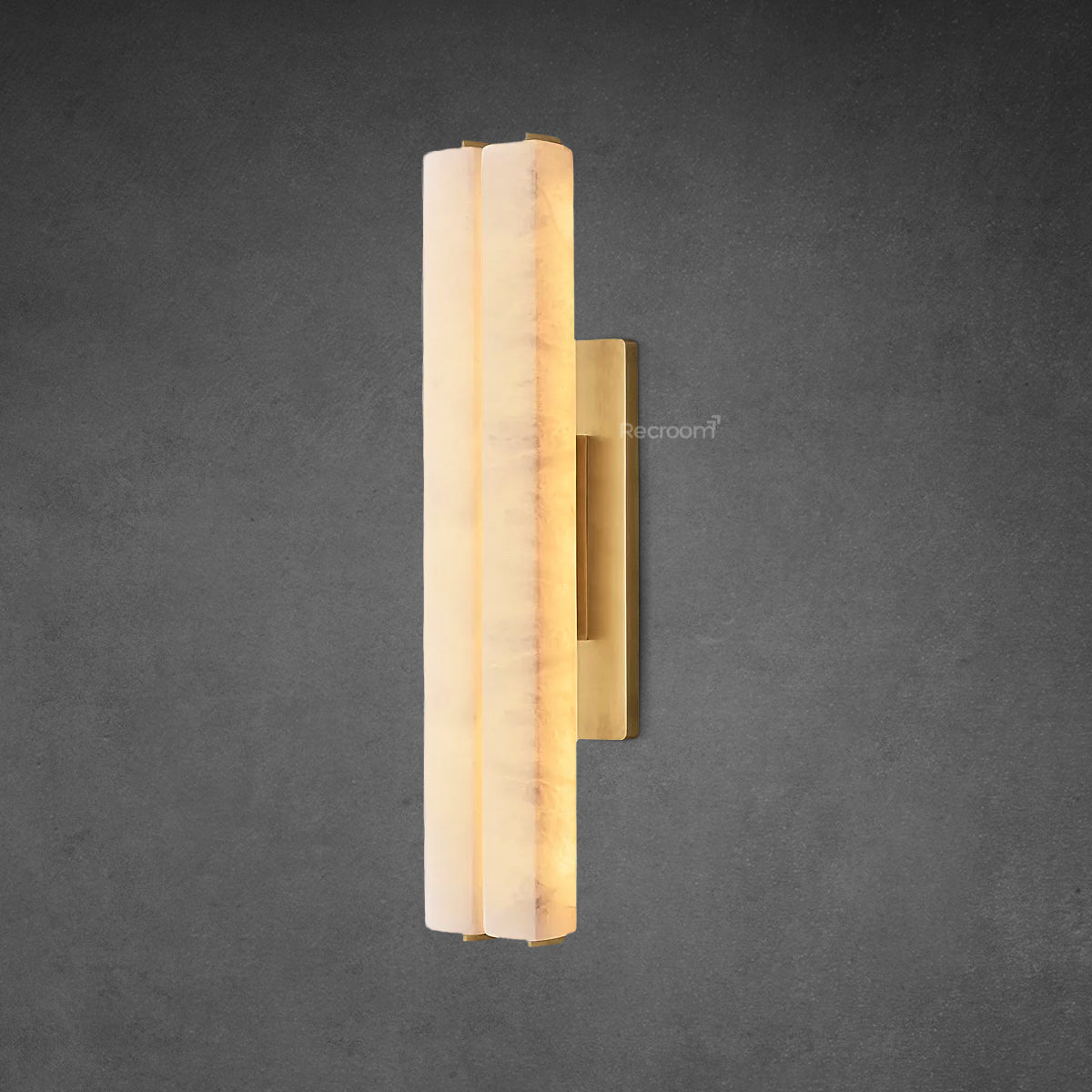 Auduben Alabaster Double Sconce 15" 19" 25" - Zonesus