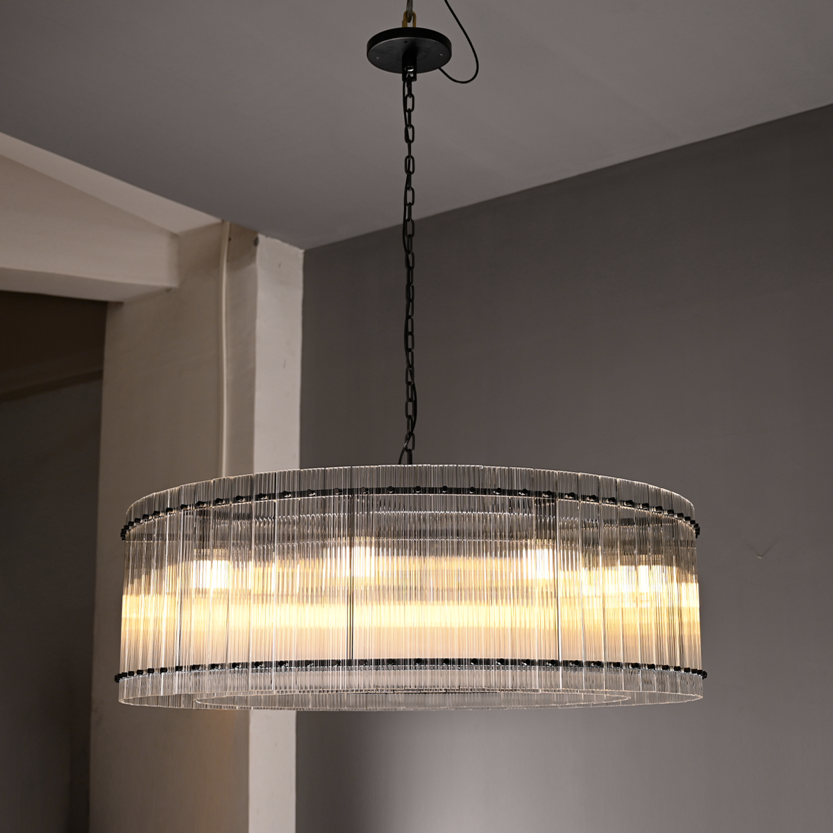 San Marcon Round Chandelier 22" 37" 48" 60" - Zonesus