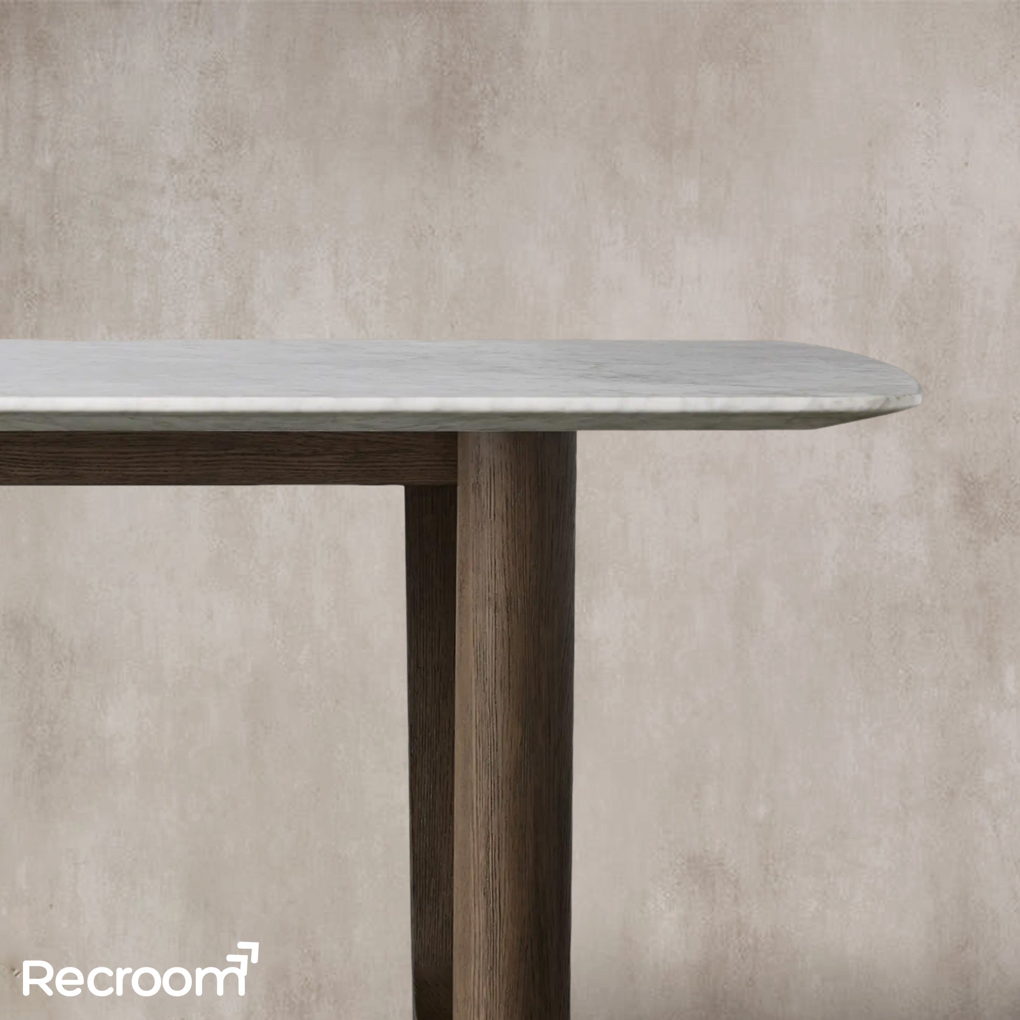 San Germani Stone Dining Table with Rennes Base - Zonesus
