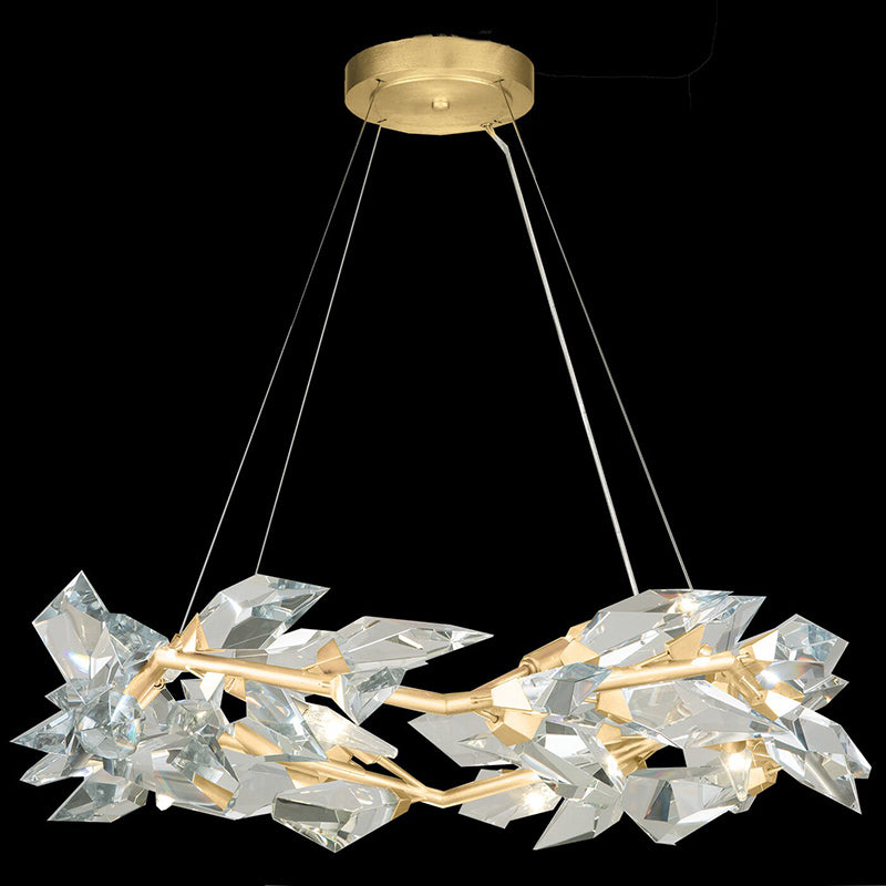 Addison 34" Crystal Chandelier - Zonesus