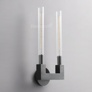 Cannel Double Wall Sconce 9" - Zonesus