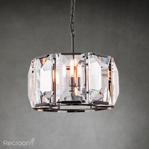 Harllow Multicurve Crystal Round Chandelier 19“ 31” 43“ 60” - Zonesus