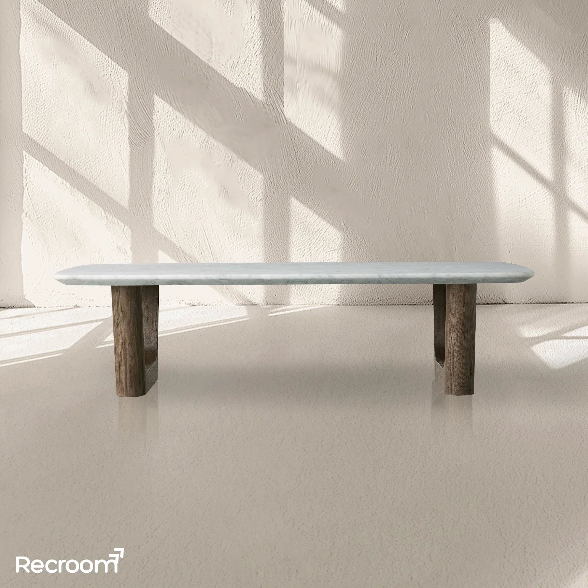 San Germani Stone Coffee Table with Rennes Base - Zonesus