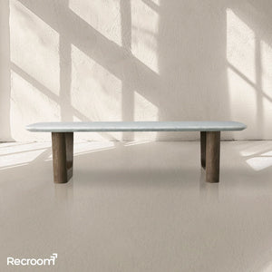 San Germani Stone Coffee Table with Rennes Base - Zonesus