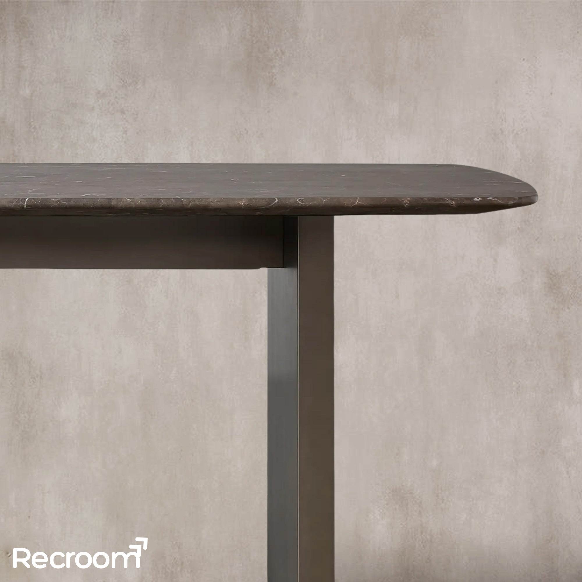 San Germani Stone Dining Table with Clement Base - Zonesus