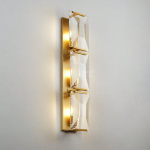 Harllow Crystal Triple Wall Sconce 6“ - Zonesus