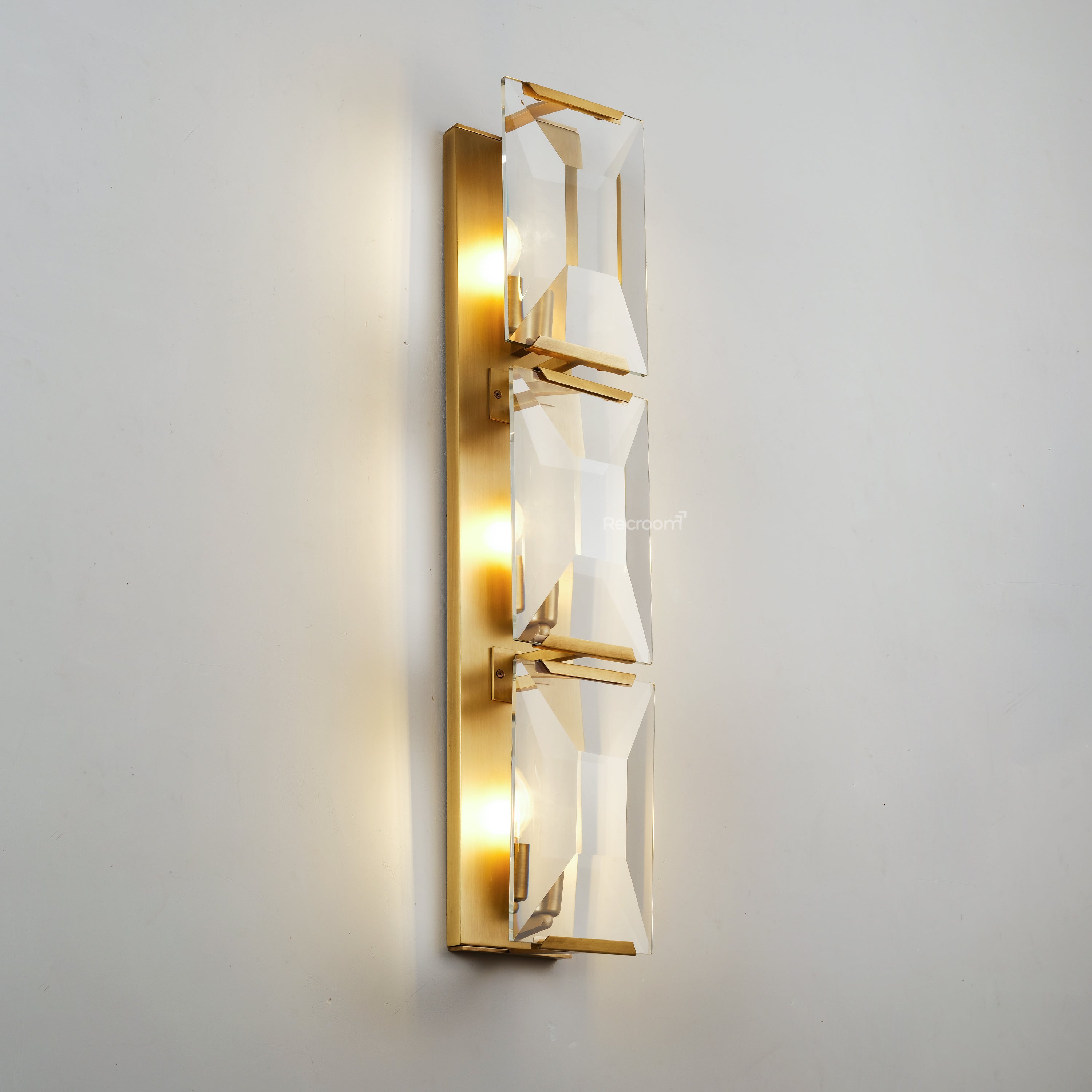 Harllow Crystal Triple Wall Sconce 6“ - Zonesus