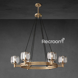 Demarat Round Chandelier 36" - Zonesus