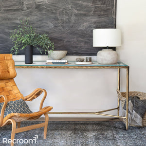 Thaddeo Marble And Grass Desk - Zonesus