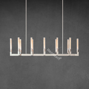 Cannel Linear Chandelier 67" - Zonesus
