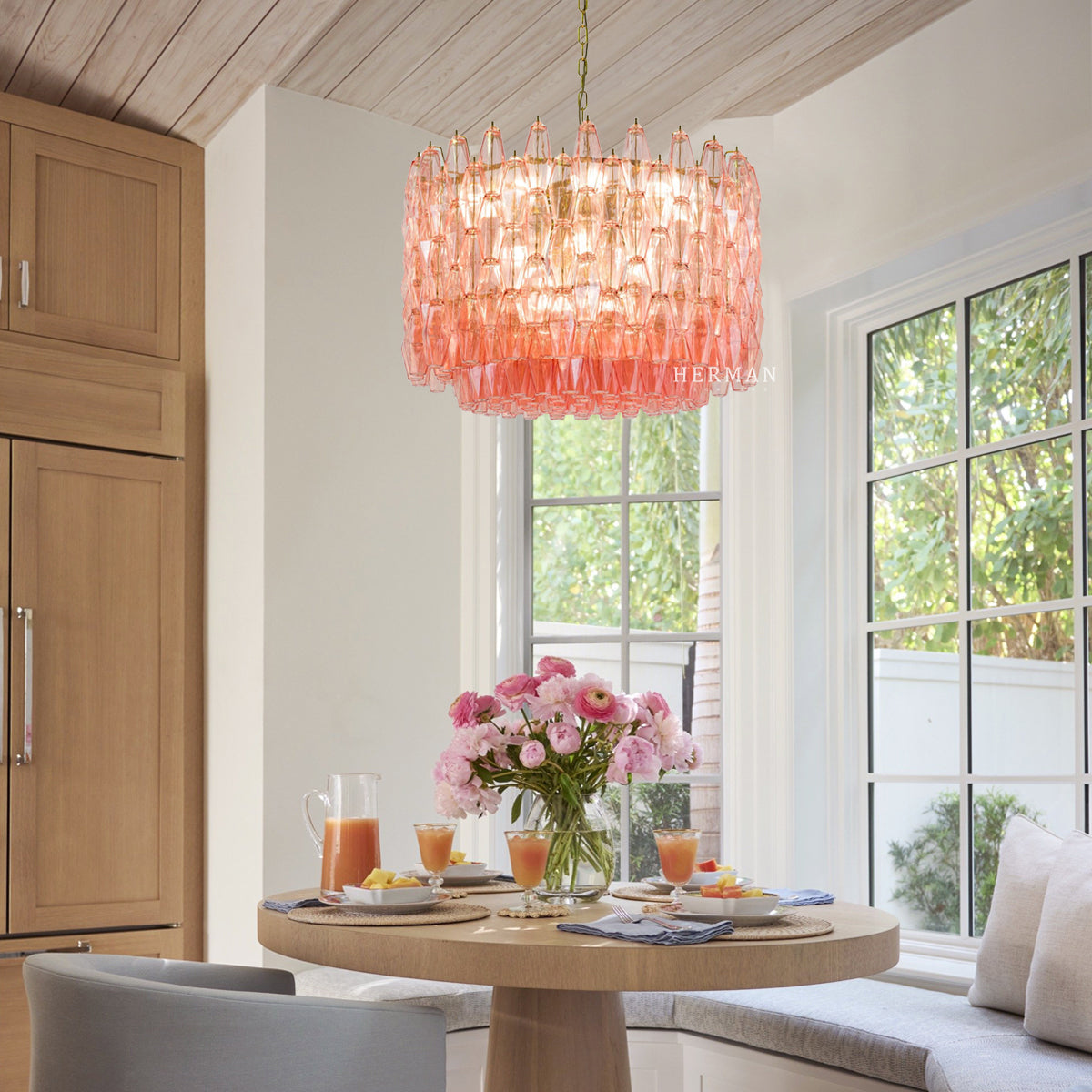 Venice Sorrento Chandelier – Two Colours Available 31.5" - Zonesus