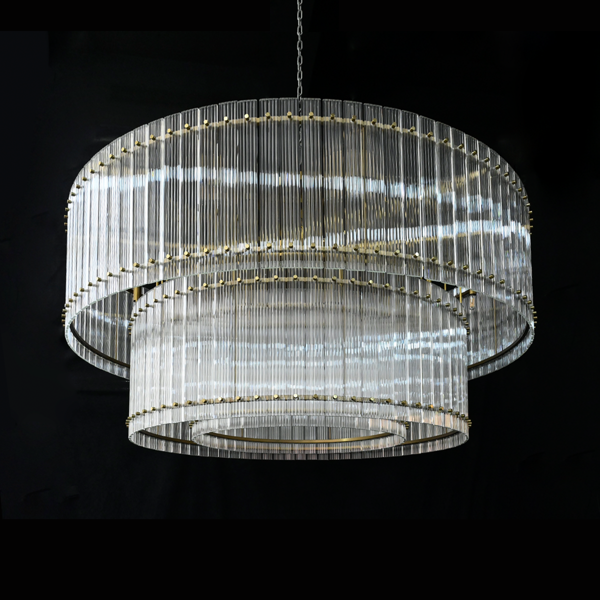 San Marcon Round Chandelier 22" 37" 48" 60" - Zonesus