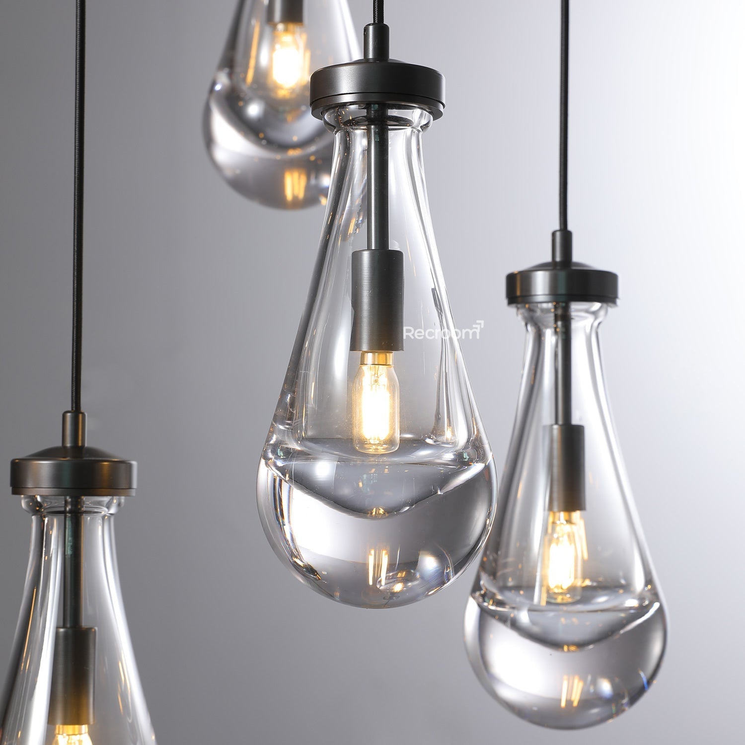 Raindrop Linear Chandelier 54" - Zonesus