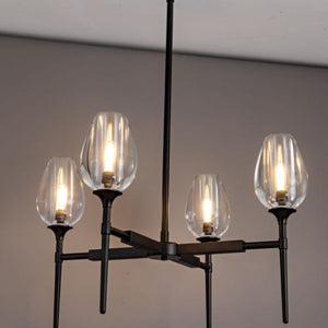 Tuilp Round Chandelier 27" - Zonesus