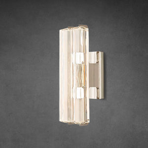 Auduben Crystal Double Sconce 15" 19" 25" - Zonesus