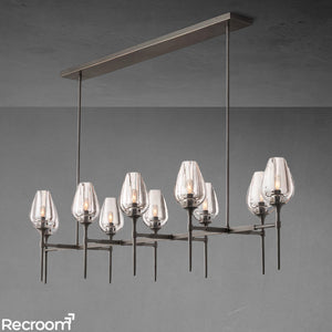 Tuilp Linear Chandelier 65" - Zonesus
