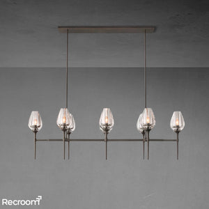 Tuilp Linear Chandelier 52" - Zonesus