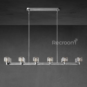 Demarat Double Linear Chandelier 72" - Zonesus