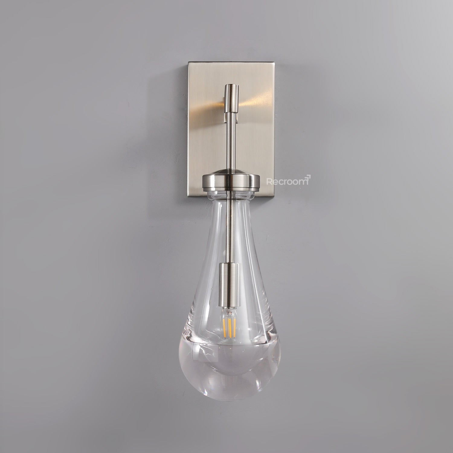 Raindrop Wall Sconce 5" Rod - Zonesus