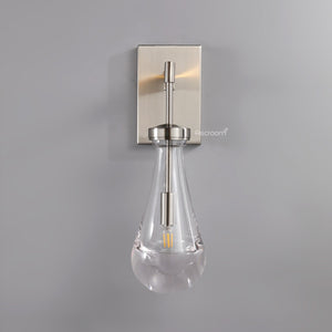 Raindrop Wall Sconce 5" Rod - Zonesus