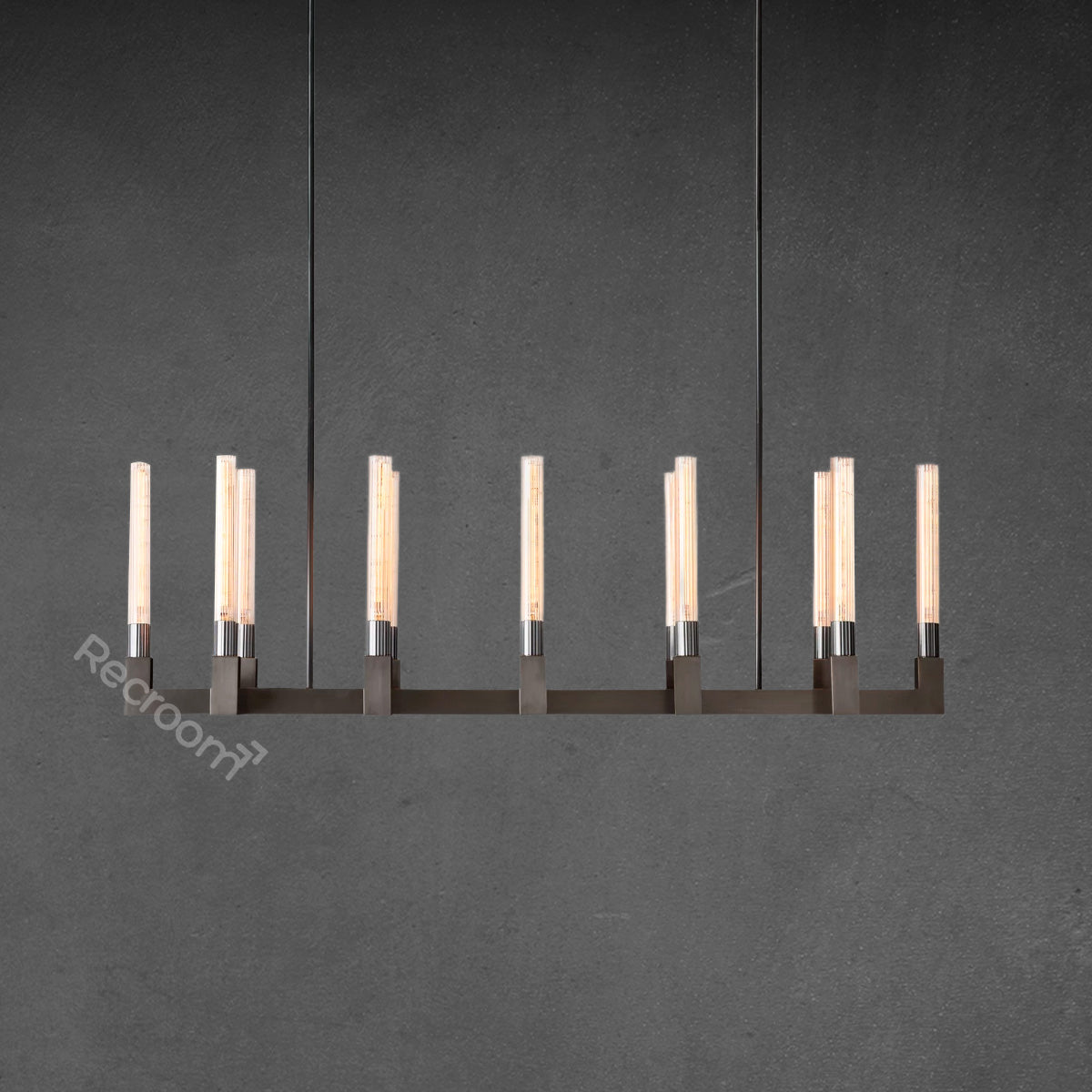 Cannel Linear Chandelier 55" - Zonesus