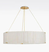 Willamette Glass Round Chandelier 48" - Zonesus