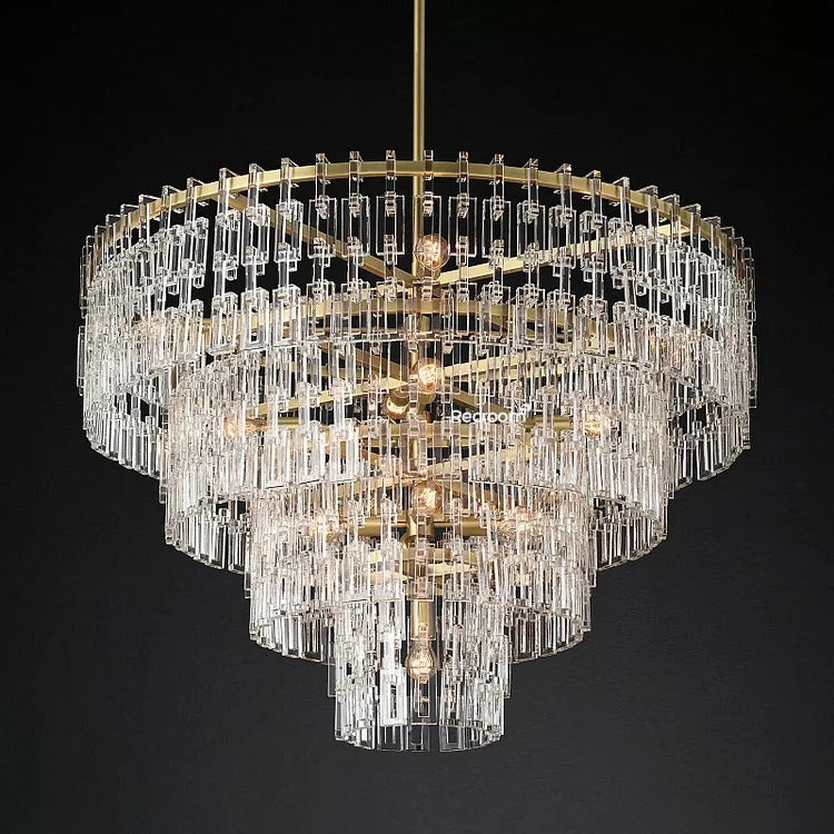 Marige Tiered Round Chandelier 36“ 48” 60“ - Zonesus