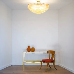 Prismatico 12-Light Amber Ceiling lamp 35" - Zonesus