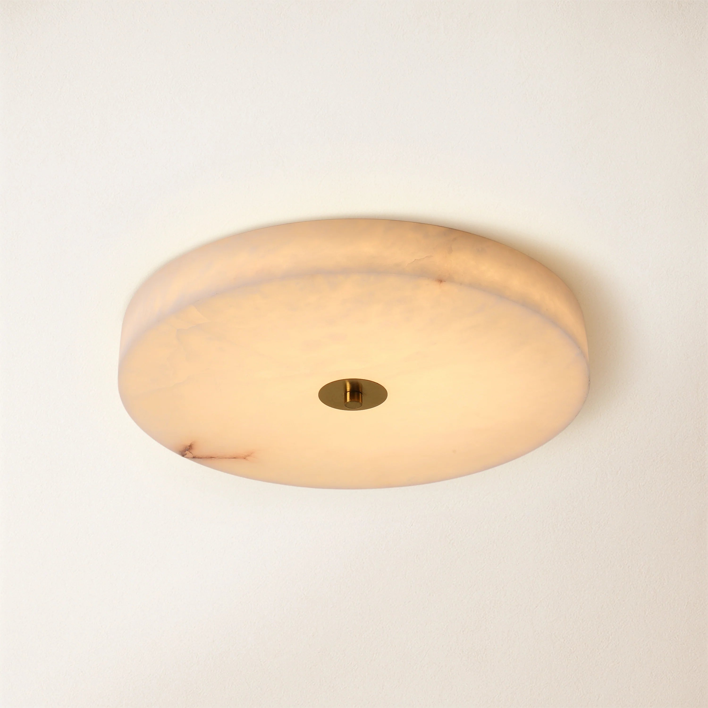 Cora Alabaster Ceiling Light 15.7"D