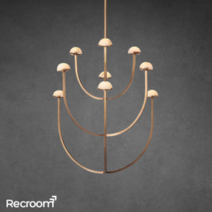 Pedra Round Chandelier 40" - Zonesus