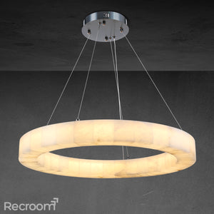 Rivager Lueur Round Chandelier 40" - Zonesus