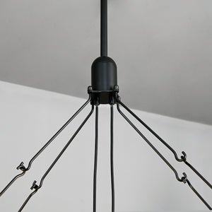 Caminon Vintage Filament Rectangular Chandelier 41“ 52" - Zonesus