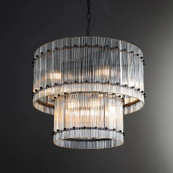 San Marcon Round Chandelier 22" 37" 48" 60" - Zonesus