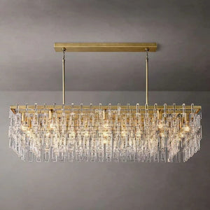 Marige Rectangular Chandelier 60" - Zonesus