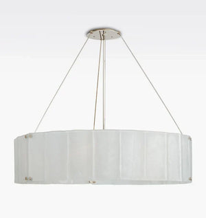 Willamette Glass Round Chandelier 48" - Zonesus
