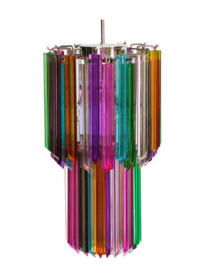 Murano Chandelier – Quadriedri – 46 prisms – Multi - Zonesus