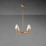 Tuilp Round Chandelier 27" - Zonesus