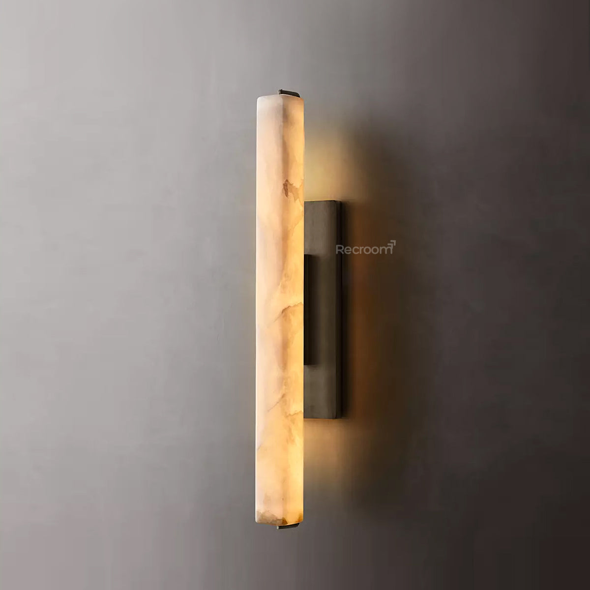 Auduben Alabaster Single Sconce 15" 19" 25" - Zonesus