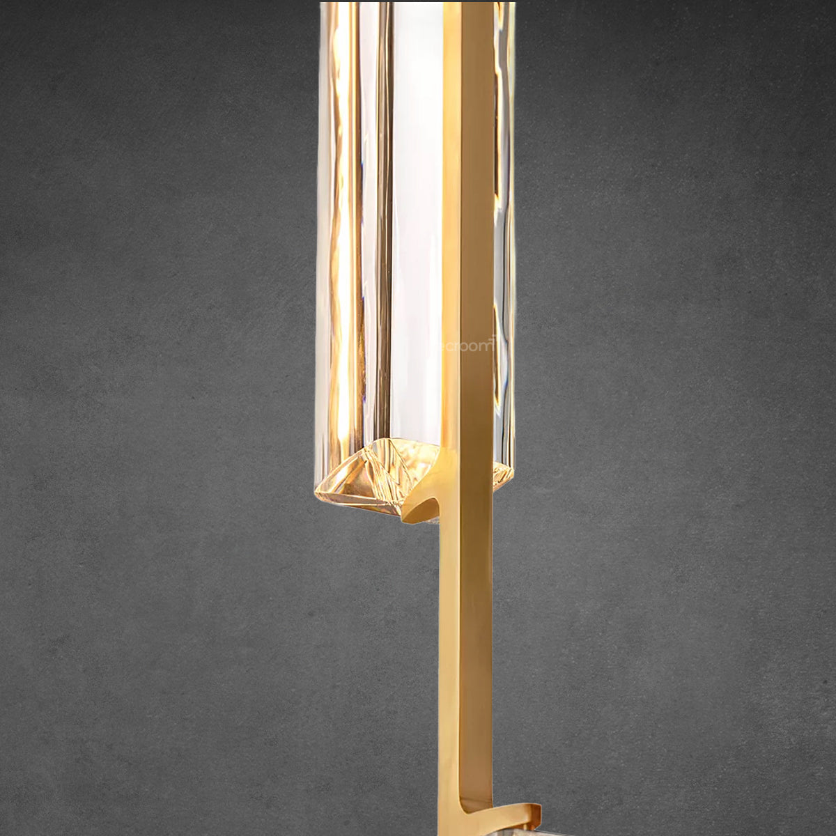 Auduben Crystal Pendant Light 6" - Zonesus