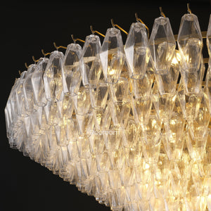 Chia Round Tired Chandelier 62" - Zonesus