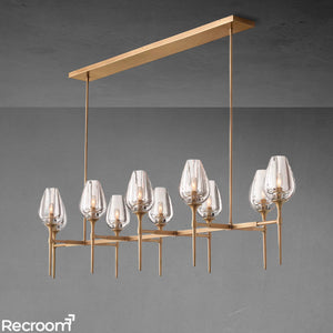 Tuilp Linear Chandelier 65" - Zonesus