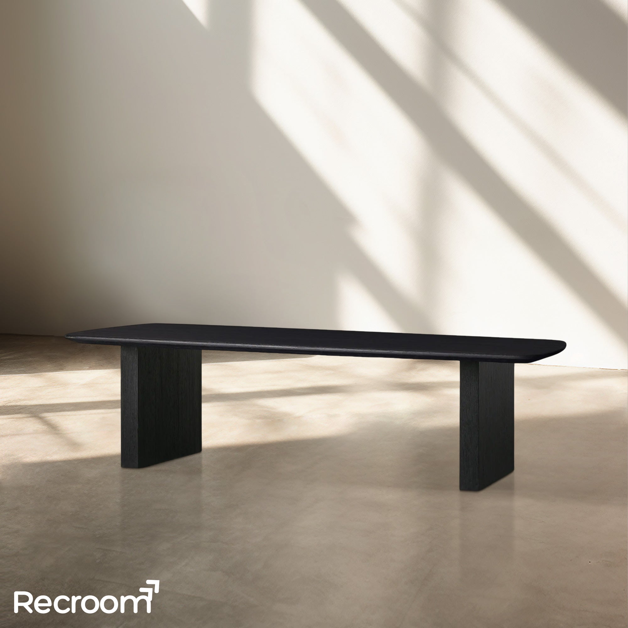 San Germani 72" Wood Coffee Table with Clement Base - Zonesus