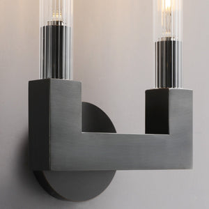 Cannel Double Wall Sconce 9" - Zonesus