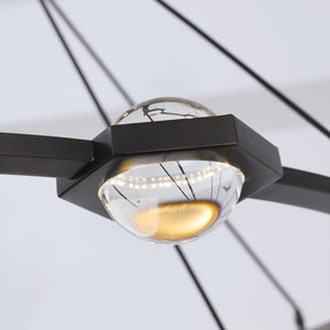 Eclitant Two-Tier Round Chandelier 60" - Zonesus