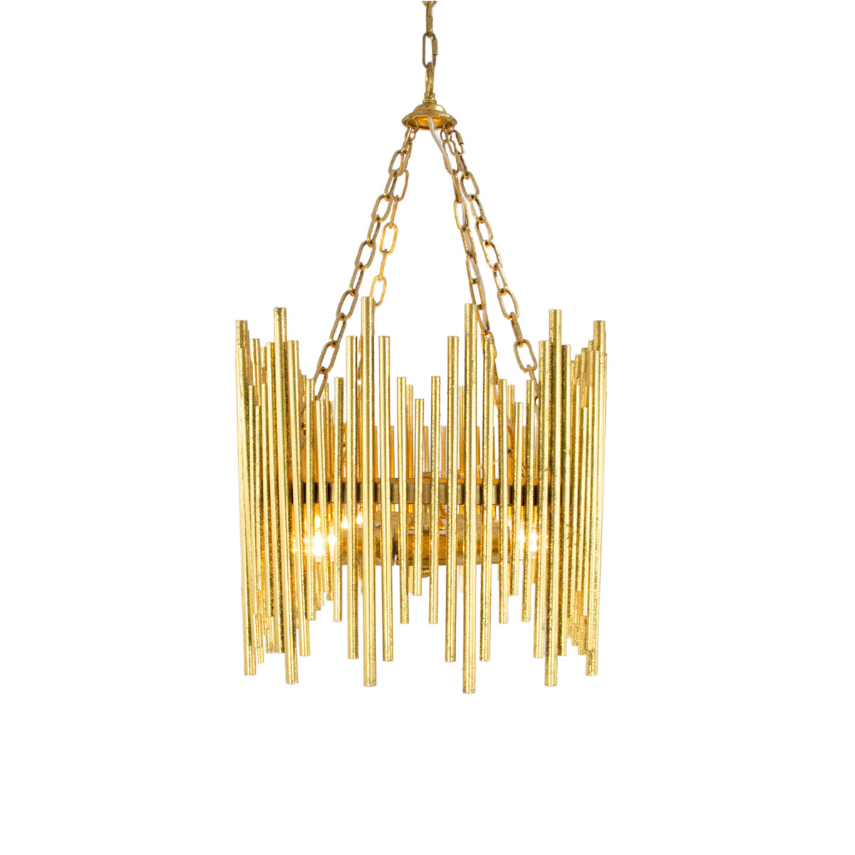 Althely 10 Lights Rectangle Pendant Chandelier - Zonesus