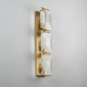 Harllow Crystal Triple Wall Sconce 6“ - Zonesus