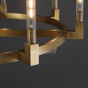 Cannel Round Chandelier 48" - Zonesus