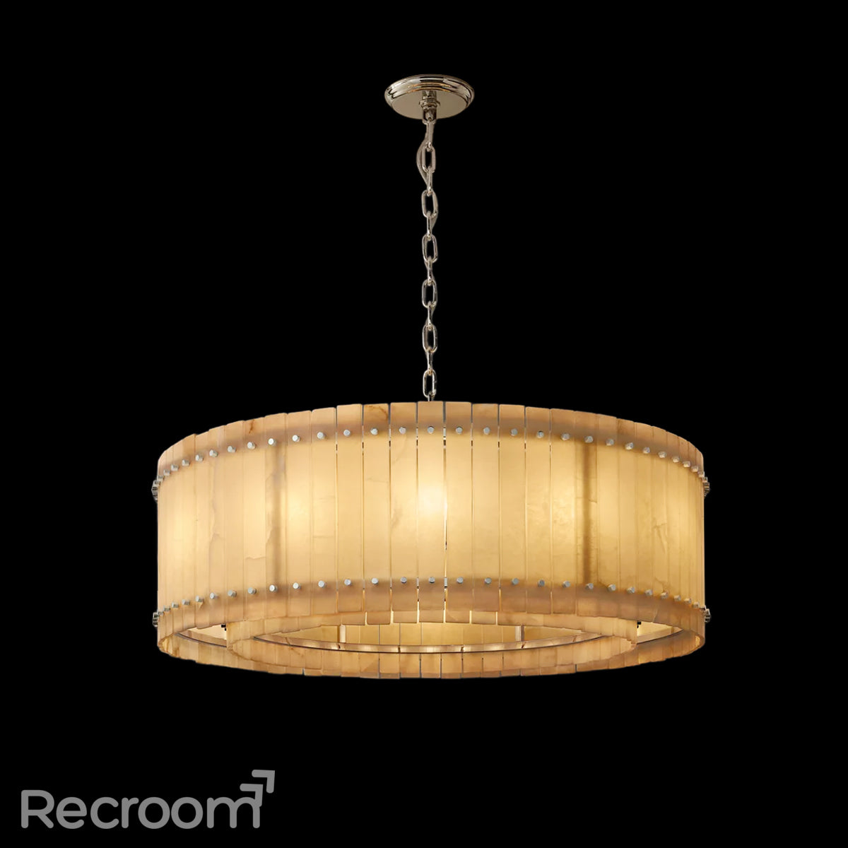 San Marconer Alabaster Round Chandelier 48‘’ - Zonesus