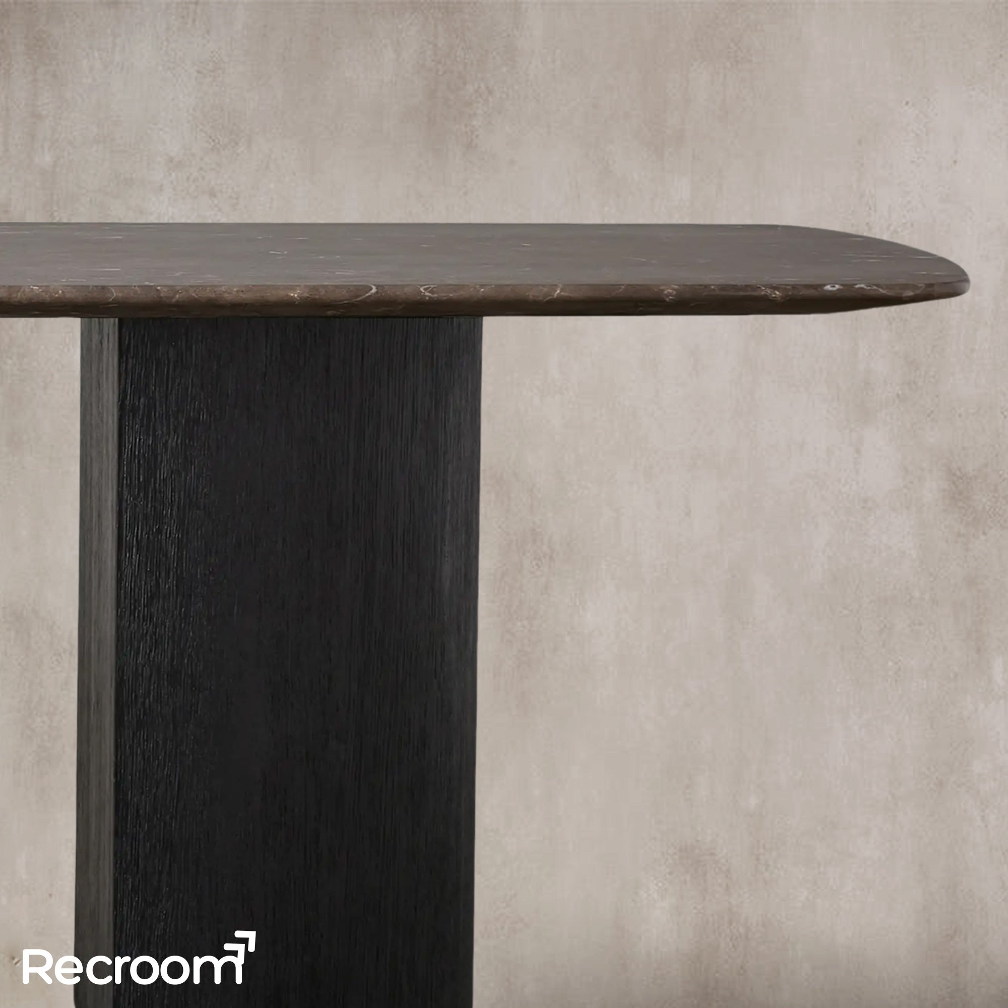 San Germani Stone Dining Table with Dauphine Base - Zonesus