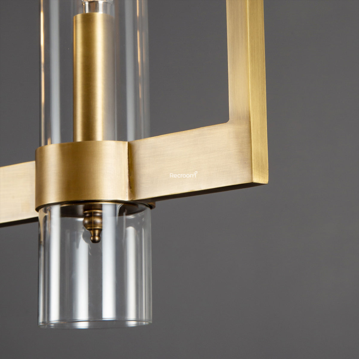 Manory Glass Linear Chandelier 59" - Zonesus